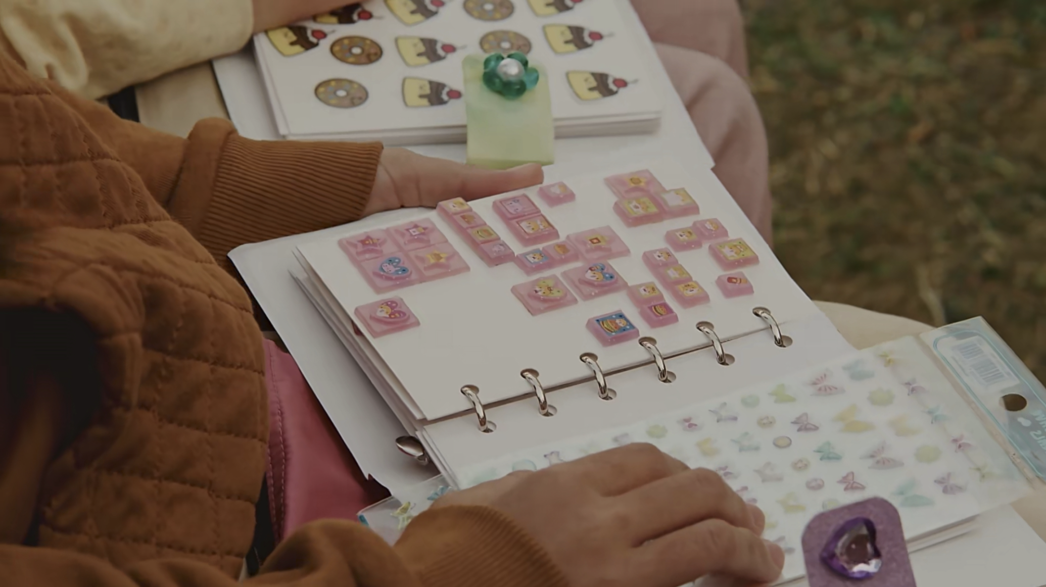 8.小学贴纸交换记忆